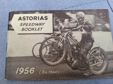 Speedway Rare Booklet 1956 Advertising ASTORIAS Cigarettes.