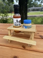 Picnic Table Condiment Holder