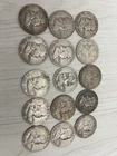 Lot Of 15 Franklin Half Dollars Mixed Dates And Mints