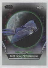 2024 Chrome Star Wars Hyperspace Naboo Refractor Gungan Bongo Submarine #58 2k3
