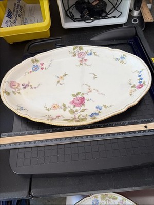 Vintage Castleton China oval Vegetable Serving Bowl Sunnyvale