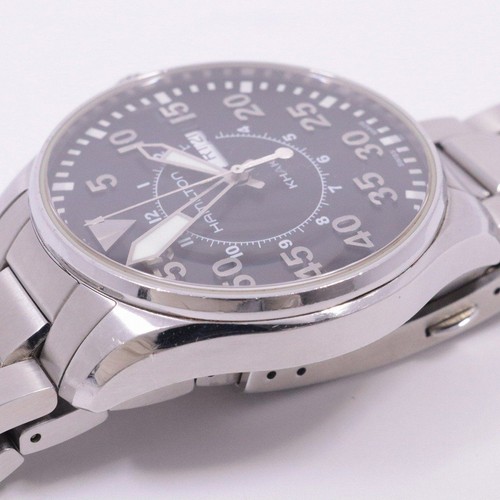 Hamilton Khaki Aviation H646110 Men's white Watch Used Body only From JAPAN - Picture 8 of 10