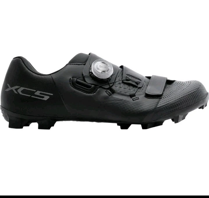 Shimano Mens MTB Cycling Shoes Black SPD Cleats Size EU 46 US 11.2 SH-M088L Shimano SPD SH-M088L Mountain Bike Shoes, Black Red, Unisex  main image 2