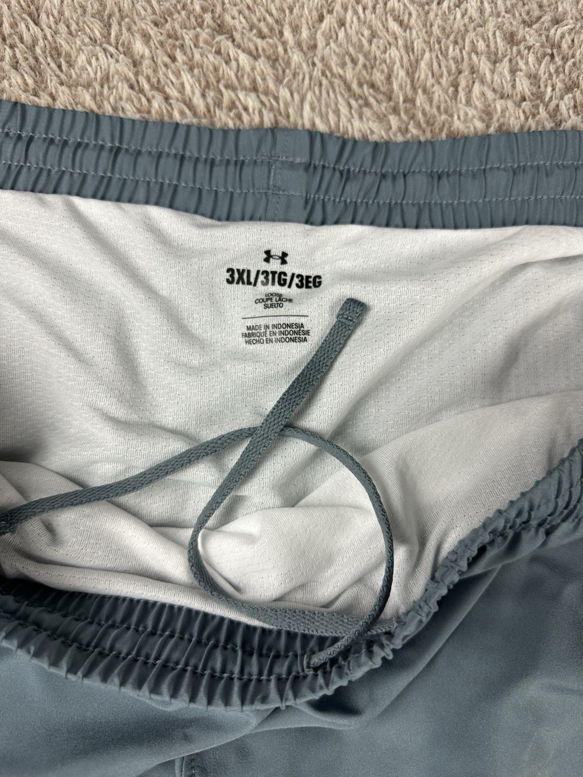 Under Armour Women’s UA Mileage 2.0 Shorts Gray Size 3X New thumbnail 5