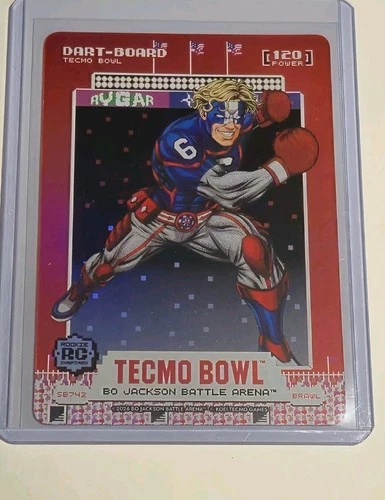 Jaxon Dart “Dart-Board” Tecmo Bowl Battle Arena Brawl Scoreboard SB742
