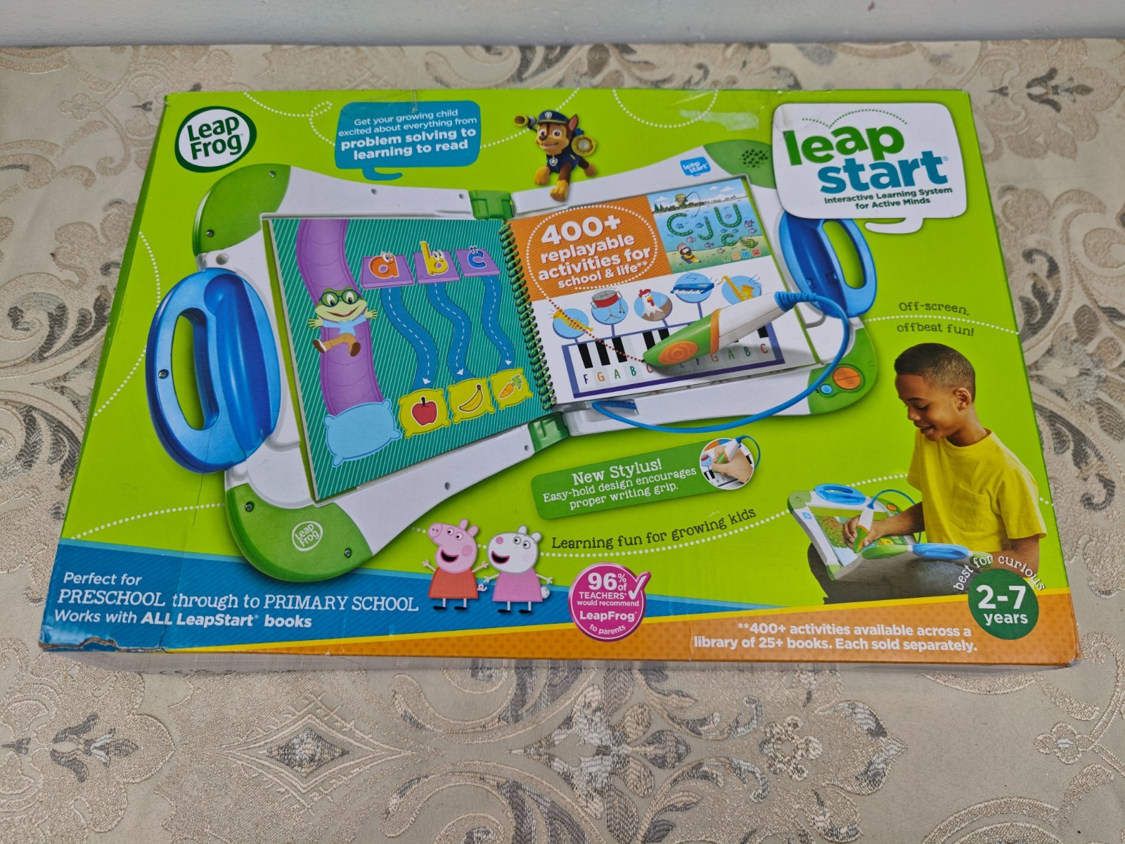 LeapFrog LeapStart Electronic Book, Educational and Interactive + Bluey Book