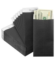 Mr. Pen- Money Envelopes for Cash, 6.5" x 3.5", 100 Pack, Kraft Paper Self-Adh
