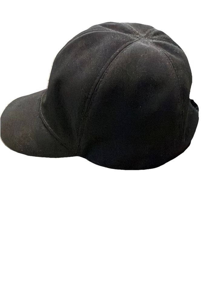 Vintage GIORGIO ARMANI BLACK CAP-MADE IN ITALY - SZ 59 SUPERB CONDITION - Image 3 of 4
