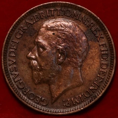 1930 George V Farthing — photo from the most recent tracked eBay sale