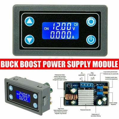 Regelbar Step Down Boost Spannungswandler Netzteil Modul LCD Spannungsanzeige