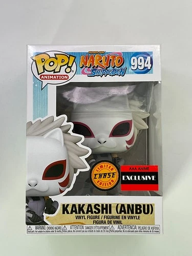 Funko Pop! Animation Kakashi (Anbu) #994 Chase AAA Anime Exclusive +PROTECTOR G3