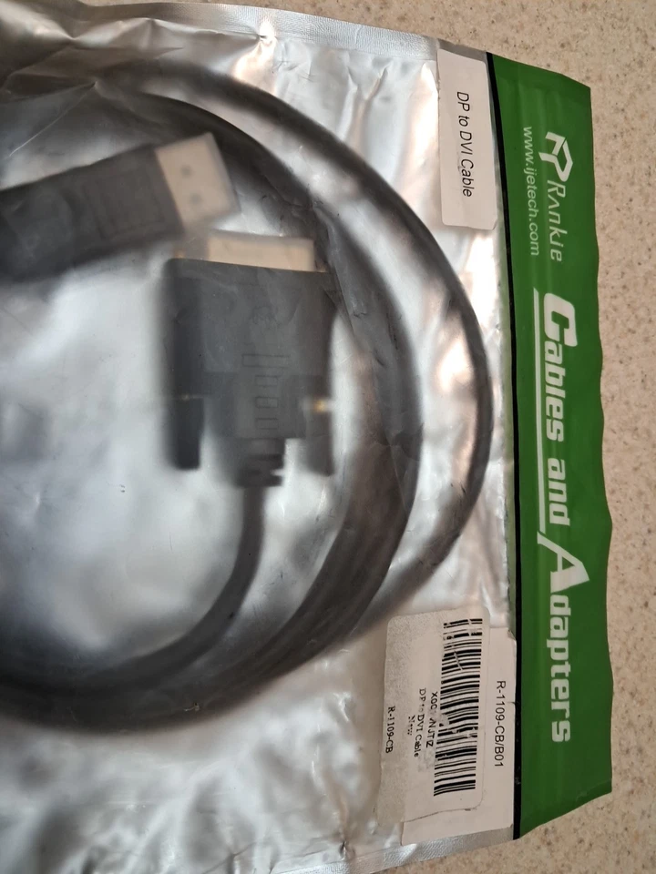 Rankie DP to DVI Cable NEW - Image 3 of 3