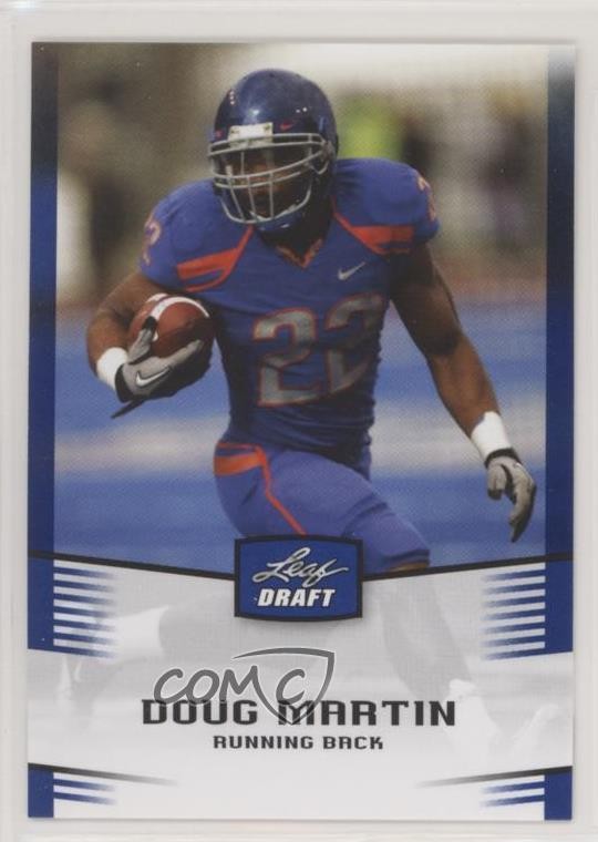 2012 Leaf Draft Blue Doug Martin #16 Rookie RC 9cd