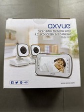 Axvue Video Baby Monitor, Comfortable Slim Design Handheld Enclosure, 4.3" Scr 3
