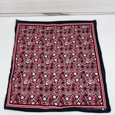 Red White Blue Stars Cotton Bandana Handkerchief RN 13962