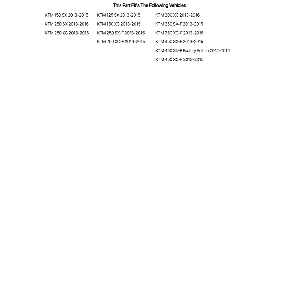 Placa de matrícula delantera Acerbis KTM naranja para KTM 250 SX 2013-2016 Foto 2 de 2