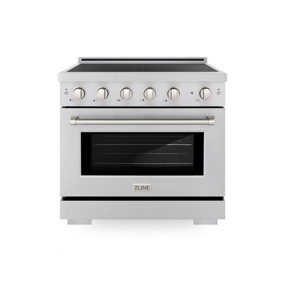 ZLINE 36'' PARAMOUNT INDUCTION RANGE ELECTRIC CONVECTION OVEN STAINLESS SINR36