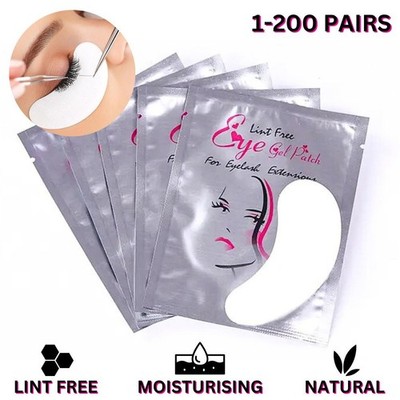Wimpernverlängerung Pads unter den Augen Wimpern Salon fusselfrei Gel Patches Make Up Tools
