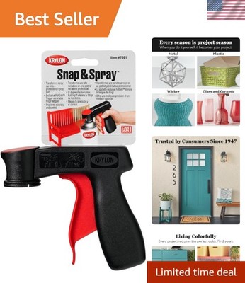 Snap & Spray Reusable Spray Paint Gun - Quick Setup & Comfort in Every Stroke