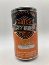Harley-Davidson, Daytona 1986 Beer, Beer Can, Pop Top, Collectible