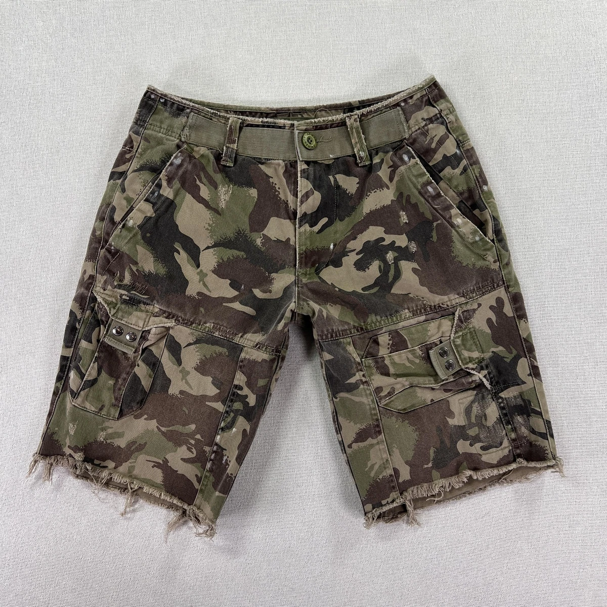 00s【ARMANI EXCHANGE】camo shorts/Y2K swag 25+ Armani Exchange Cotton Cargo Shorts for Men for sale | Updated