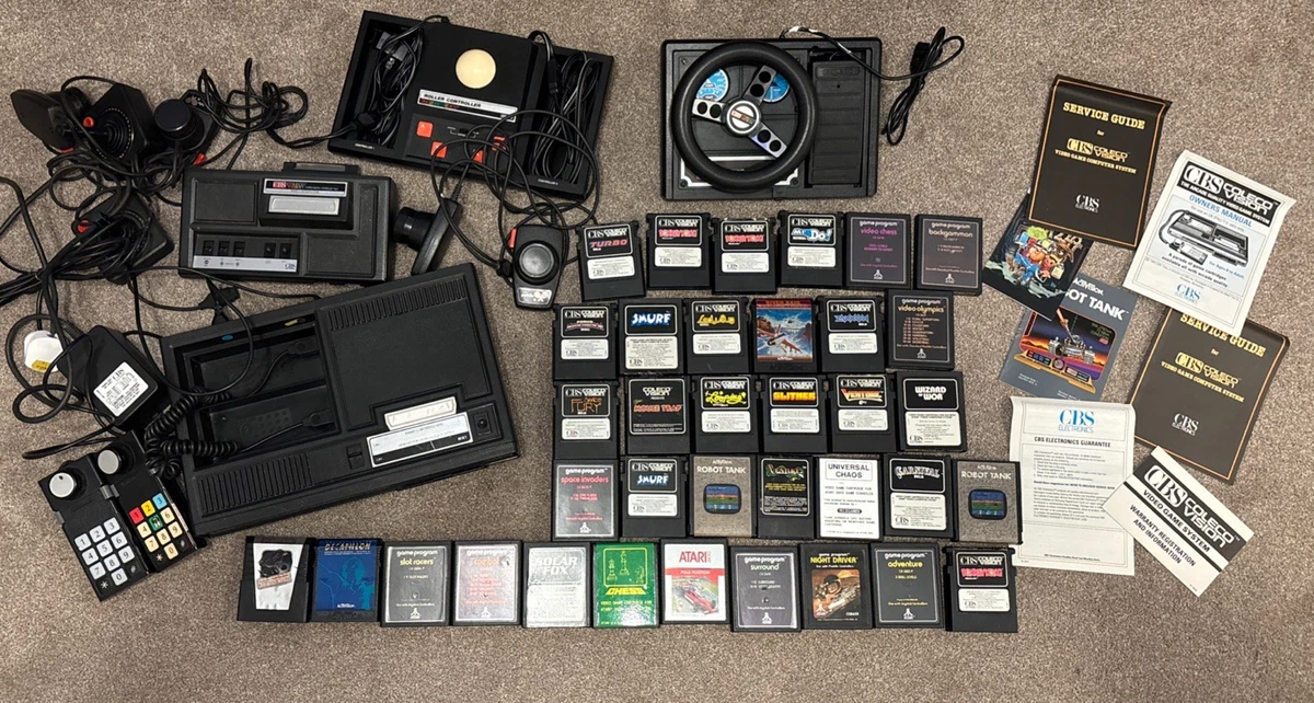 Jeu Vidéo Rétro COLECOVISION - WARGAMES (ou SPACE FURY) - Version Loose (boîtier Seul)