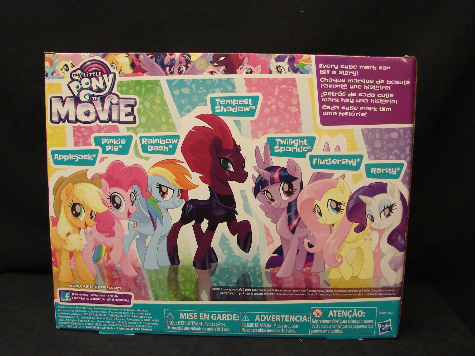 my little pony the movie exclusive cutie mark collection