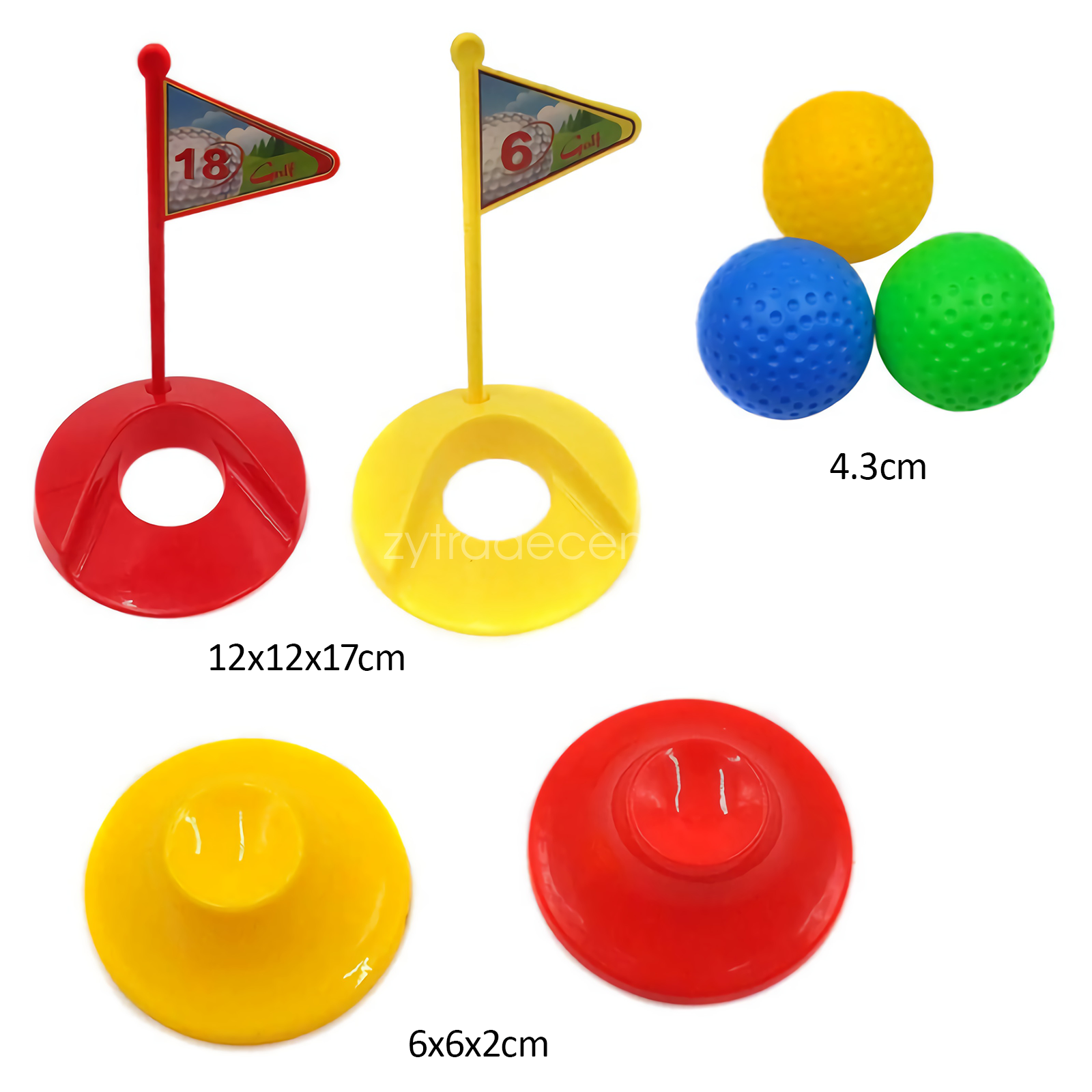 Kids Golf Play Retractable Early Educational Outdoor Toy Set Mini Golf