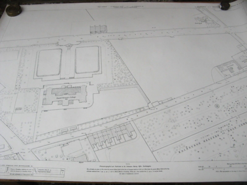 1895 Ordnance Survey Office Town Plan- Edinburgh Daniel Stewart's College MAP - Picture 1 of 5