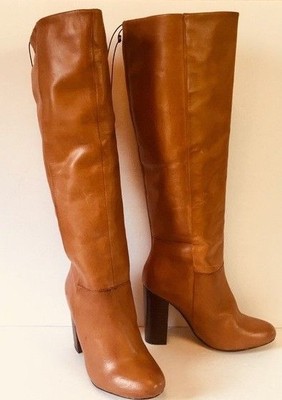tan leather boots womens