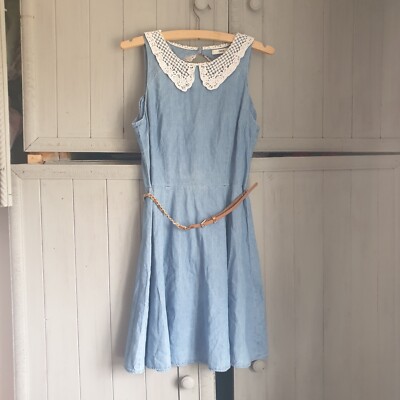 chinese dress ladies Jaelen Floral Lace-Up Skater Dress With Pockets
