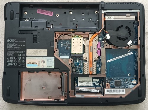 Acer Aspire 5315 ICL50 L07 Laptop 1GB 15.4" 80GB Windows Vista SP2 Settlers 3 - Picture 4 of 23