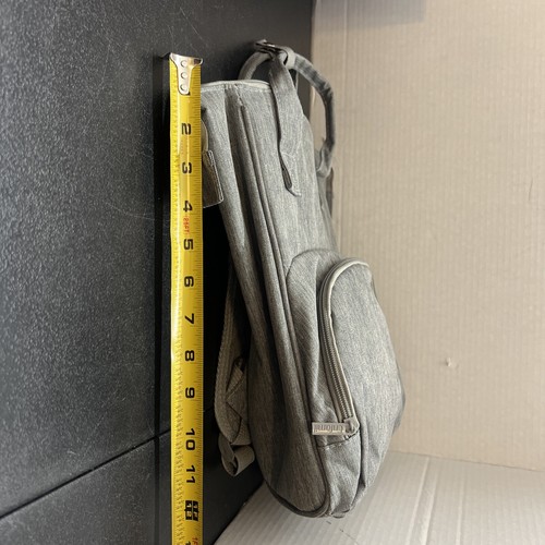 Insulated Diaper Backpack Baby Formula Bag Grey Used Enfamil Wonderbag - Picture 9 of 12