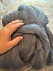 7 Oz New Merino Wool Dyed Blue Multicolor Roving Fiber Ready to Spin