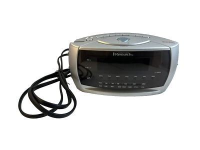 EMERSON RESEARCH SMARTSET AUTO CLOCK RADIO CKS3029 AM FM ALARMS AC120V + BATTERY
