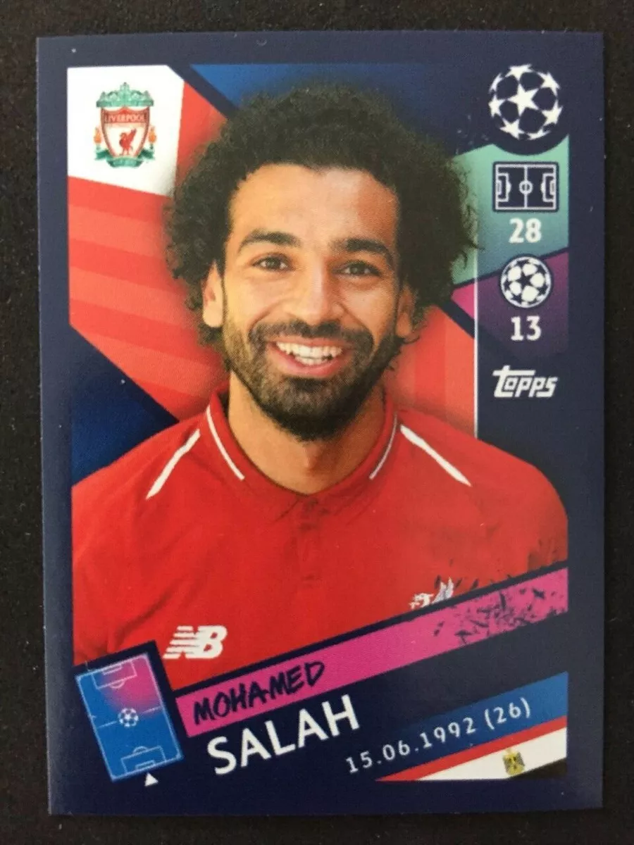 Liverpool 2018/19 Topps Champions League stickers