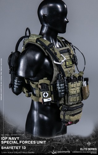 Pre-order DAMTOYS 78104 1/6 IDF Navy Special Forces Unit Shayetet 13 Figure Toy - Picture 19 of 24