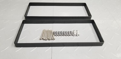 2011 -2020 Mercedes AMG M157 Biturbo Cold Air Black Intake Spacer Kit , E63 etc.