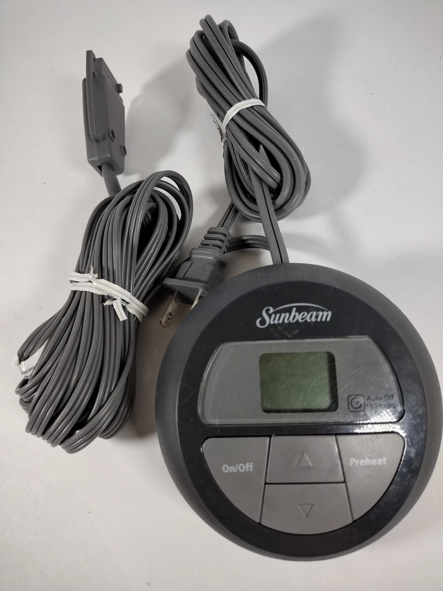 Sunbeam Style Z85 Electric Heating Blanket Wired Remote Control 3 Prong |  eBay