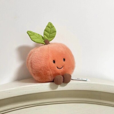 Jellycat Amuseable Fluffy Peach Plush Toy