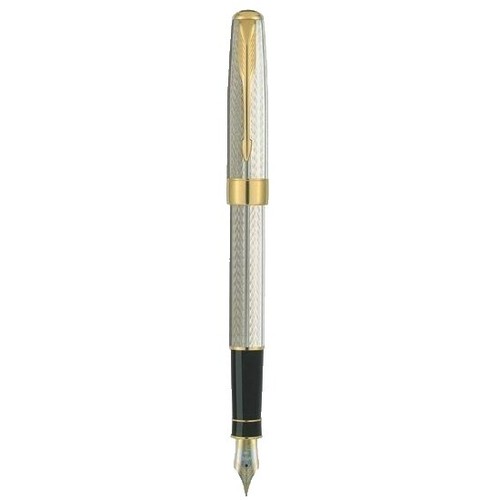 Aurora 88 Argento Massiccio .925 Silver/Black Resin Fountain Pen