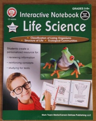 Interactive Notebook: Life Science, Grades 5 - 8+