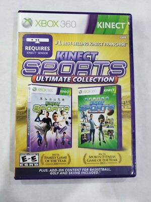 Kinect Sports -- Ultimate Collection (Xbox 360) Season 1 & 2 One Two Free Shippi