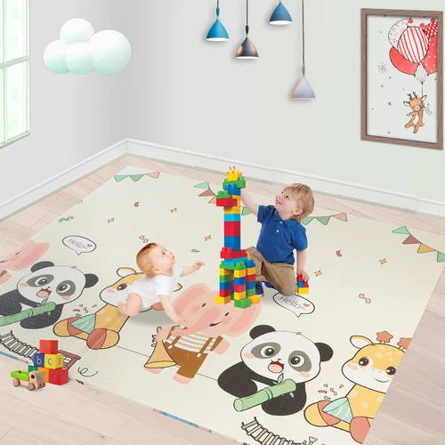 Krabbelmatte Spielmatte Baby Schadstofffrei Faltbar Spielunterlage KRABBELDECKE