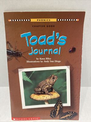 TOAD'S JOURNAL (PHONICS CHAPTER BOOK)[ By Kana Riley *Excellent Condition*