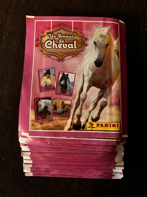 Panini Un Amour De Cheval - Blister 13 Pochettes + 2 Offertes Collection Chevaux