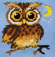"Owlet" Unprinted Needlework Kit 0-56 Alisa
