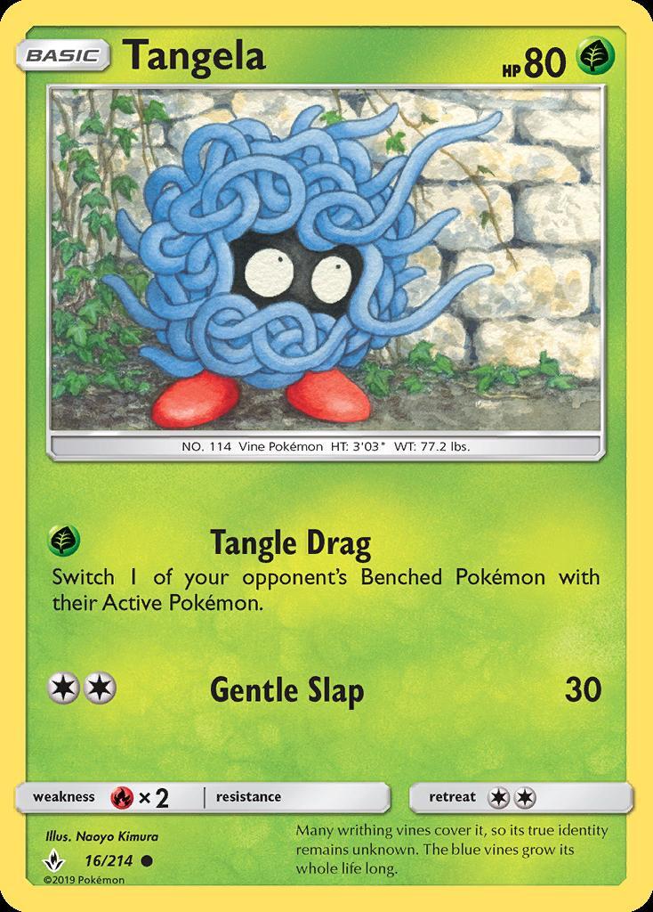 Pokemon Tangela (16/241) Unbroken Bonds LP