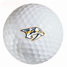 1 Dozen Nashville Predators NHL Logo Wilson Assorted Mint Golf Balls