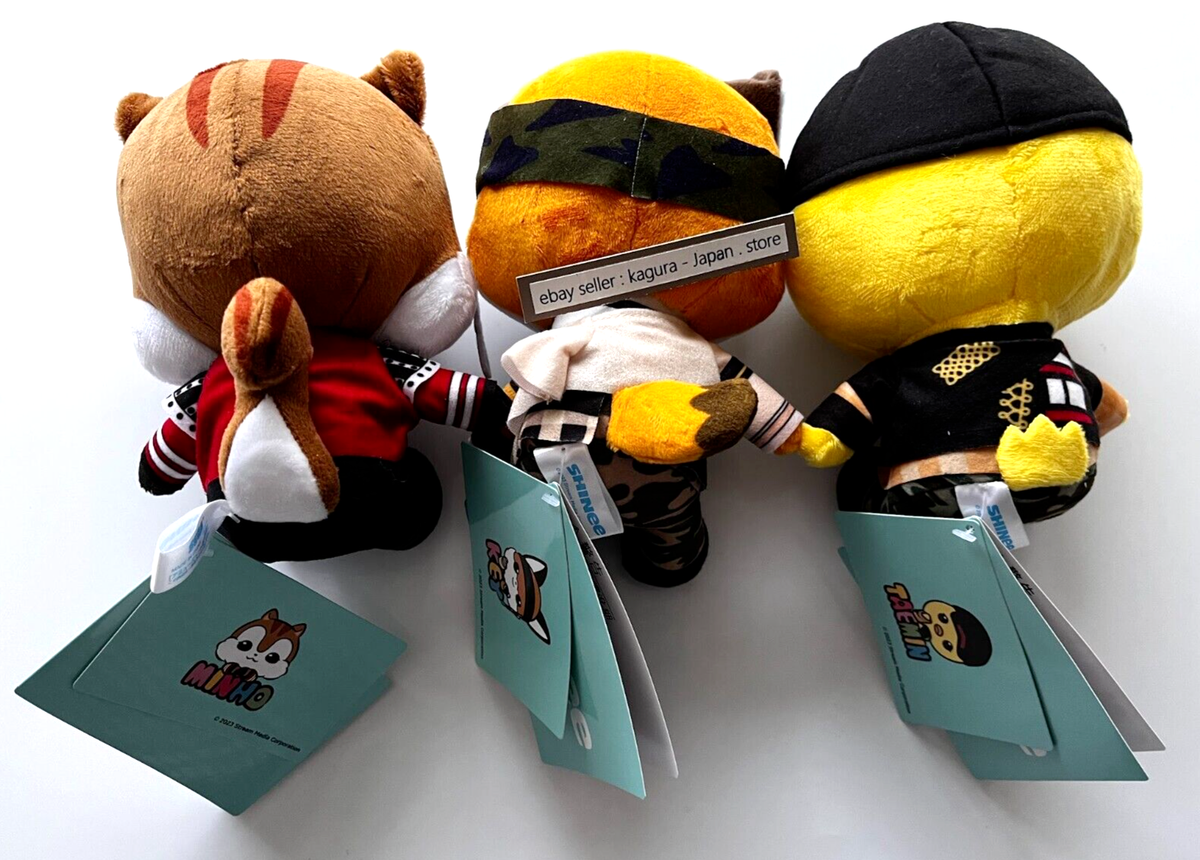 SHINee MINHO KEY TAEMIN ANIMAL COORDY Sitting Plush Doll Mini